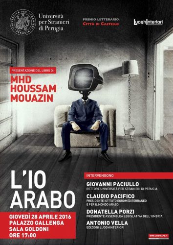 Libri: a Perugia la presentazione de 'L’Io Arabo' di HousSam Mouazin
