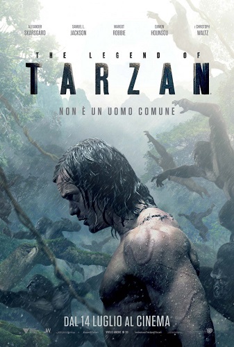 The Legend of Tarzan locandina film italiano