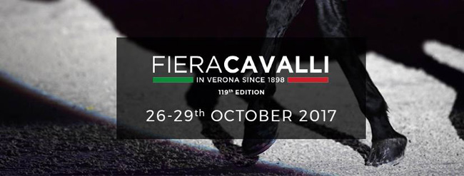 Fieracavalli 2017: a Veronafiere dal 26 al 29 ottobre la 119ma edizione