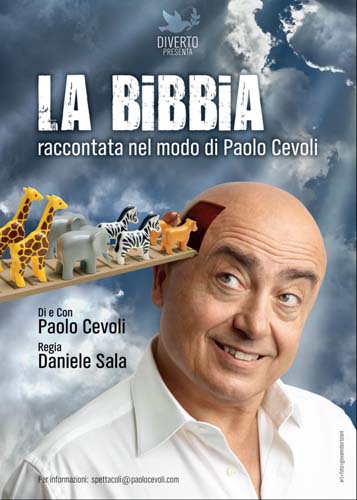 Paolo Cevoli - La Bibbia locandina