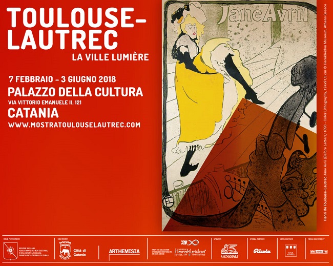 Ricola a Palazzo della Cultura di Catania per Henri de Toulouse-Lautrec