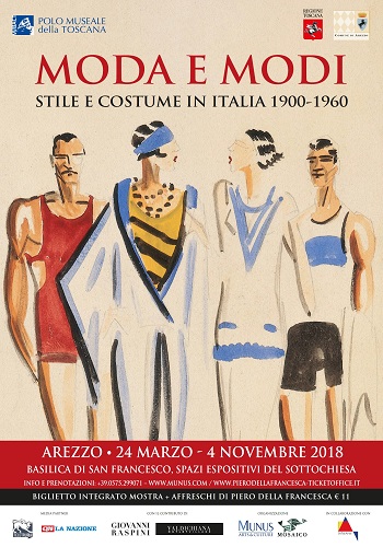 "Moda e Modi. Stile e costume in Italia 1900-1960" ad Arezzo