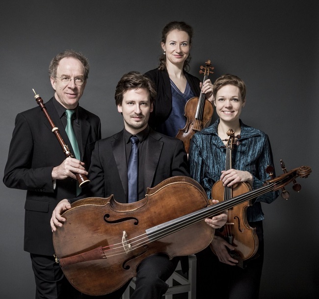 Il Quartetto Bernardini per "Mozart incontra Bach", nell'ambito di ArtCity 2018