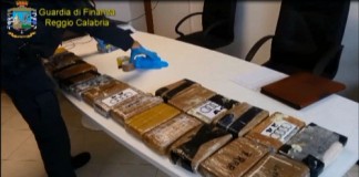 Reggio Calabria, sequestrati 168 chilogrammi di cocaina purissima Reggio Calabria sequestrata cocaina