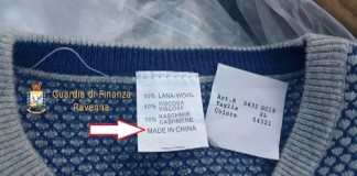 Ravenna, sequestrati 26 mila maglioni con falso “Made in Italy” Ravenna, falso made in Italy