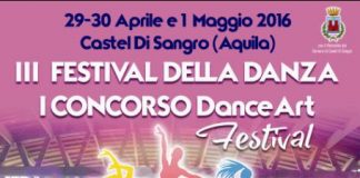 III Festival della Danza – I Concorso Dance Art Festival dal 29 aprile al 1° maggio Concorso Dance Art Festival