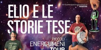 Elio e Le Storie Tese, Rocco Tanica abbandona gli impegni dal vivo Locandina "Piccoli energumeni tour"