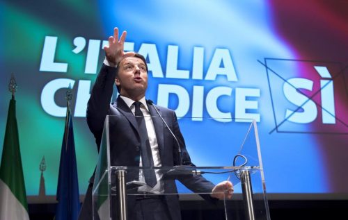Matteo Renzi referendum