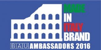 Premio “BAU Ambassador”, il 27 maggio a Roma premio bau-Ambassador