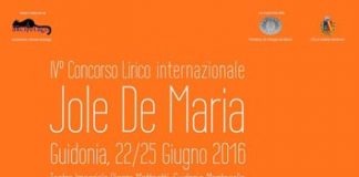 Concorso Lirico Internazionale Jole De Maria a Guidonia Montecelio (Roma)