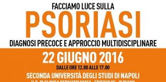 Psoriasi: a Napoli una giornata dedicata alla diagnosi precoce Facciamo luce sulla psoriasi