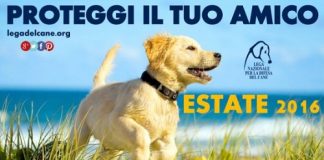 Estate 2016 nel rispetto degli amici a 4 zampe LNDC Estate 2016 proteggi il tuo amico