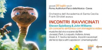 Steven Spielberg e John Williams: il concerto video-sinfonico negli Incontri Ravvicinati di Santa Cecilia