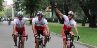 Ride to Moscow: arrivati a Mosca i tre ciclisti che dal Friuli hanno pedalato per oltre 2.500 km