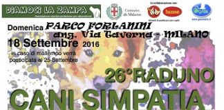 26° Raduno Cani Simpatia: a Milano domenica 18 settembre 26-raduno-cani-simpatia