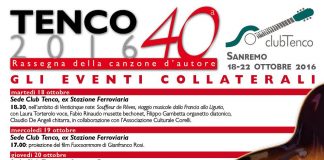 40a edizione del Premio Tenco con un omaggio a Francesco Di Giacomo