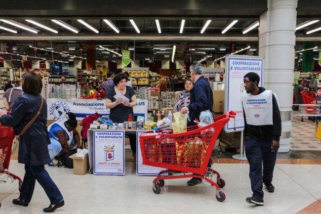 Coop Alleanza, raccolta alimentare sabato 29 ottobre in 283 punti vendita