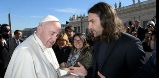 Il compositore Gabriele Ciampi ricevuto da Papa Francesco gabriele-ciampi