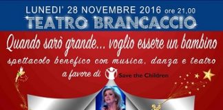 Teatro Brancaccio di Roma: una serata per “Save the Children” quando-saro-grandevoglio-essere-un-bambino