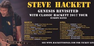 Steve Hackett Tour 2017 “Genesis rivisited with Classic Hackett” steve-hackett-tour-2017