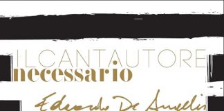 Edoardo De Angelis a Roma per presentare “Il cantautore necessario” Il Cantautore necessario_Cover