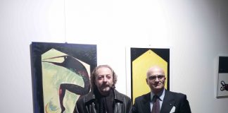 Collezione Salerno Arte: esposte due opere di Maurizio Ruzzi Ruzzi e Salerno - Distorsione e Salto