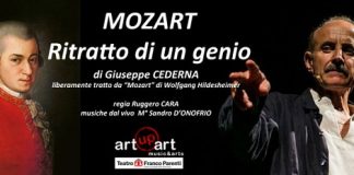 Dal 1 marzo in Tournée “Mozart ritratto di un genio” di Giuseppe Cederna Mozart ritratto di un genio