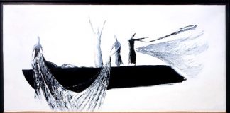 Tra spirito e materia l’arte creativa di Fabio Ballico la pesca miracolosa opera di Fabio Ballico