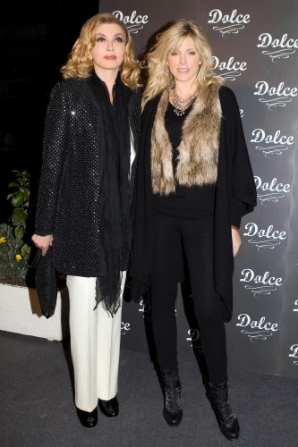 Marla Maples con Milly Carlucci