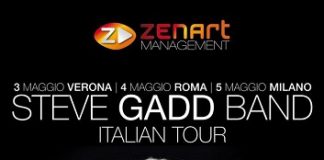 Steve Gadd Band in Italia con “Way Back Home: Live From Rochester, NY” Steve Gadd_locandina_b
