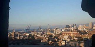 Misterioso forte odore oggi nel centro di Genova, si indaga per capirne la natura Genova veduta area