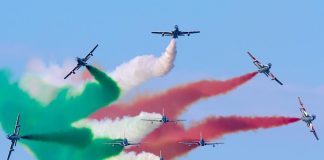 A Bellaria arrivano le Frecce Tricolori