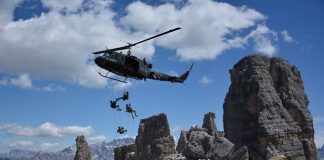 Esercitazione 5 Torri 2017, il 4 luglio nel cuore delle Dolomiti bellunesi Esercitazione 5 Torri 2017