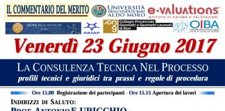 La consulenza tecnica nel processo: convegno all’Università di Bari