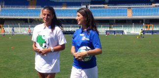 A “Calcio che passione” Giulia Di Camillo, Rocco Pagano e l’ex campione del mondo Perrotta