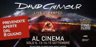‘David Gilmour Live at Pompeii’ in tutti i cinema The Space