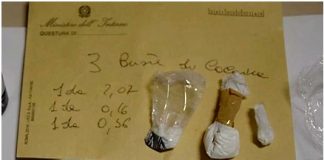 19enne leccese arrestato per detenzione ai fini di spaccio