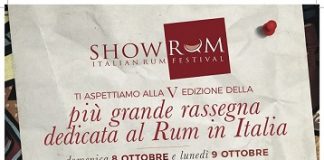 ShowRUM-Italian Rum Festival, la V edizione a Roma, 8 e 9 ottobre 2017 ShowRUM
