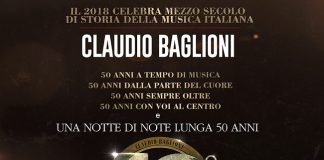 Claudio Baglioni torna sul palco con il Tour “Al Centro” dal 2018 Tour AL Centro