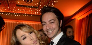 Christmas Dinner Gala, a Milano i 15 anni della Nazionale Stilisti Barbara D'Urso;Alex Pacifico