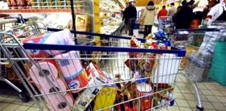 Carrello della spesa più caro ma prezzi all’origine ancora in calo Carrello spesa supermercato
