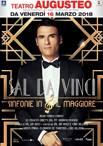 "Sinfonie in Sal maggiore" in scena al Teatro Augusteo di Napoli "Sinfonie in Sal maggiore" in scena al Teatro Augusteo di Napoli