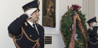 Roma, cerimonia in ricordo del poliziotto Nicola Calipari