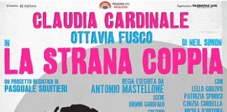 Claudia Cardinale e Ottavia Fusco al Teatro Augusteo con “La stana coppia” locandina La strana coppia