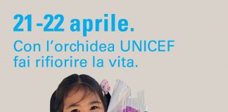 UNICEF: un’orchidea per i “Bambini Sperduti” il 21 e 22 aprile in oltre 2.200 piazze italiane
