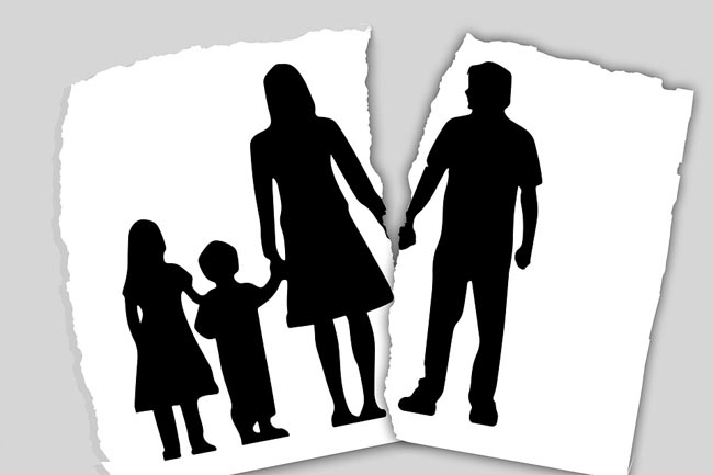 famiglia separata
