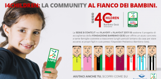 Per i playoff la Serie B ConTe.it insieme alla Fondazione Bambino Gesù