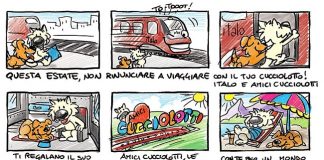 Italo e Amici cucciolotti: luglio e agosto gli animali viaggiano gratis storyboard italo_amici cucciolotti