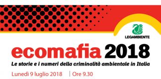 Ecomafia 2018, alla Camera la presentazione del Rapporto di Legambiente