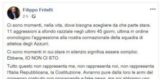 Post con Matteo Salvini a testa in giù, è polemica